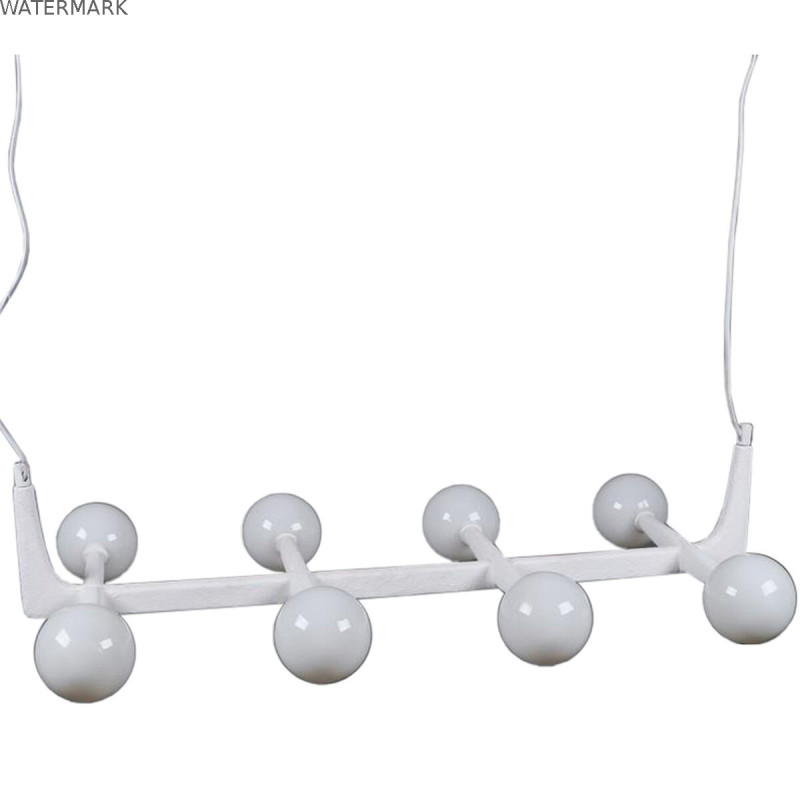 Suspension Home ESPRIT Blanc Métal Verre 110 x 45 x 23 cm