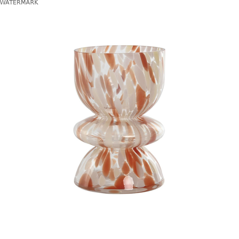 Vase Home ESPRIT Crème Terre cuite Verre Moderne 16 x 16 x 24 cm Vase Home ESPRIT Crème Terre cuite Verre Moderne 16 x 16 x 24 cm