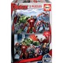 Puzzle 2x100 pieces AVENGERS - EDUCA - Dessins animés et BD - Enfant