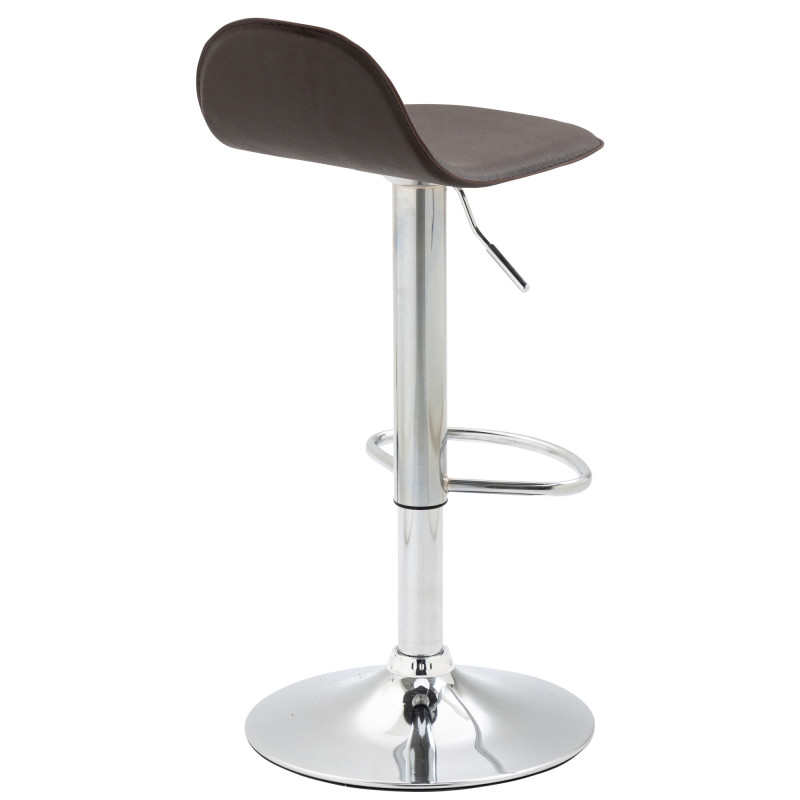Tabouret de bar Lana V2 C brun