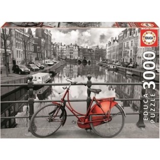 Puzzle Amsterdam 3000 Pieces - EDUCA - Paysage et nature - Mixte