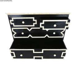 Commode Home ESPRIT Noir 111 x 51 x 99 cm