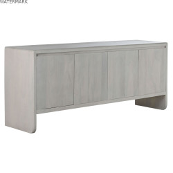 Buffet Home ESPRIT Blanc Bois de manguier 182 x 45 x 76 cm