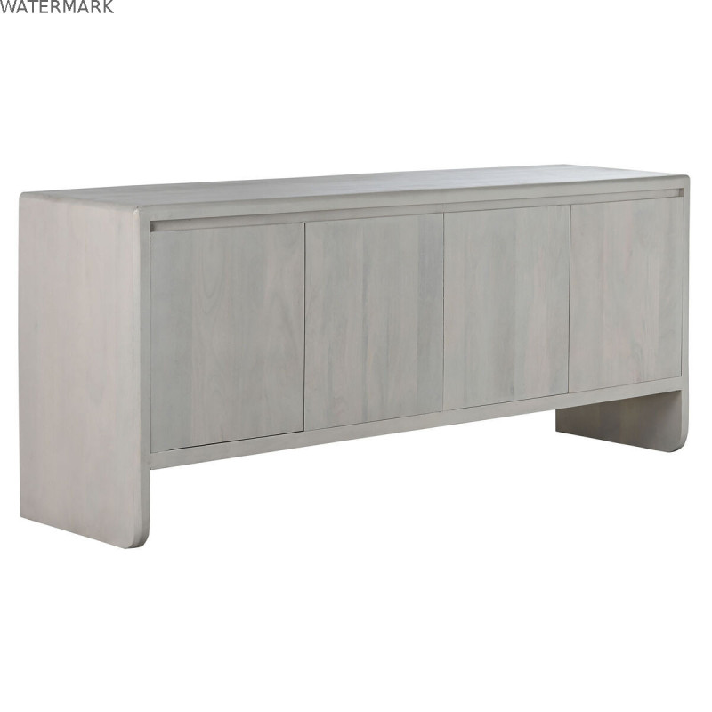 Buffet Home ESPRIT Blanc Bois de manguier 182 x 45 x 76 cm