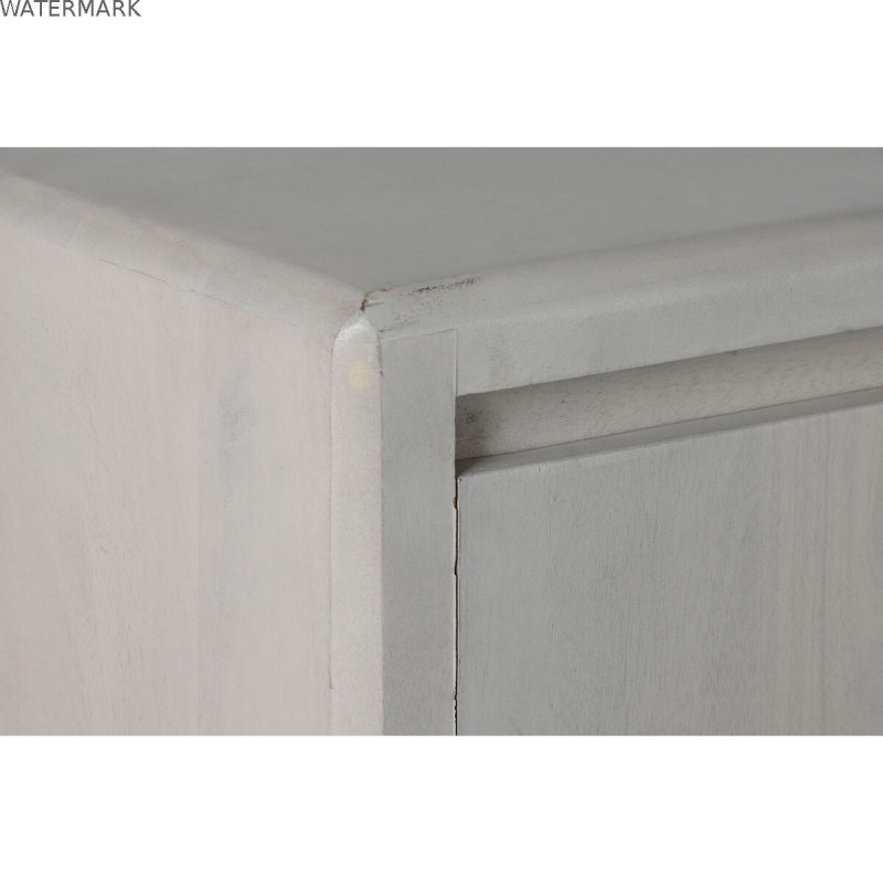 Buffet Home ESPRIT Blanc Bois de manguier 182 x 45 x 76 cm