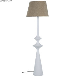 Lampadaire Home ESPRIT Blanc 43 x 43 x 150 cm