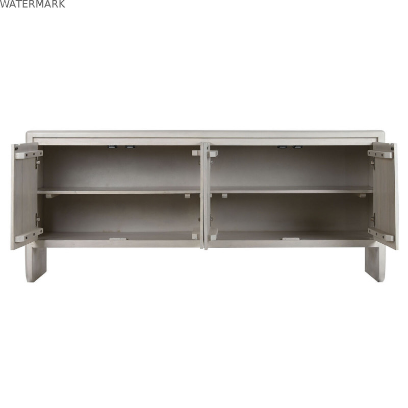 Buffet Home ESPRIT Blanc Bois de manguier 182 x 45 x 76 cm