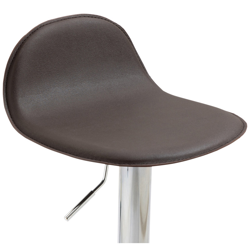 Tabouret de bar Lana V2 C brun
