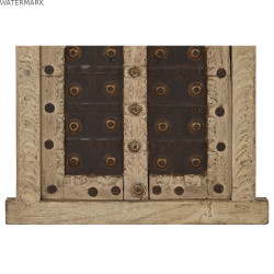 Décoration murale Home ESPRIT Beige Naturel Fenêtre 45 X 5 X 51 cm