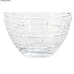 Vase Home ESPRIT Transparent Verre Moderne 12 x 12 x 17 cm