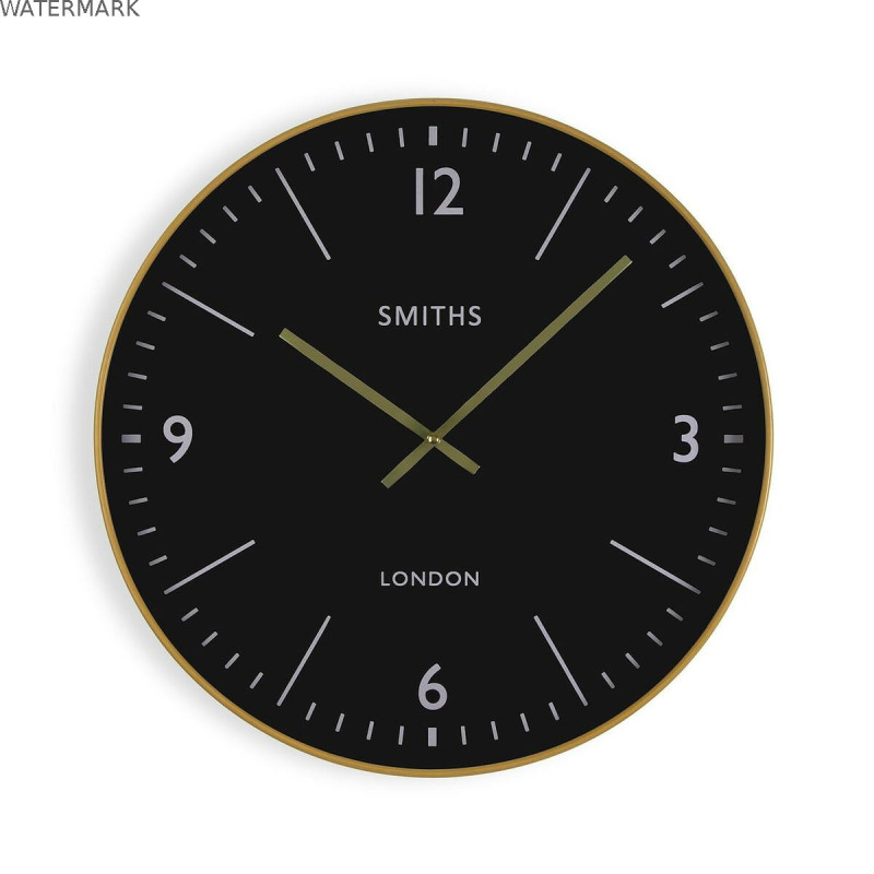Horloge Murale Versa Smiths Métal 4,7 x 50,8 x 50,8 cm
