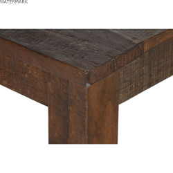 Table de Salle à Manger Home ESPRIT Naturel Bois Recyclé 200 x 100 x 76 cm