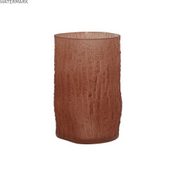 Vase Home ESPRIT Terre cuite Verre Moderne 14 x 14 x 21 cm