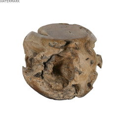 Petite Table d'Appoint Home ESPRIT Naturel 50 x 50 x 40 cm