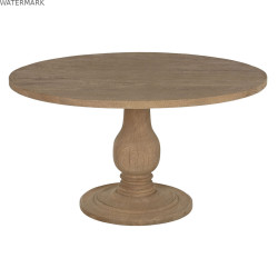 Table de Salle à Manger Home ESPRIT Bois de manguier 140 x 140 x 77 cm
