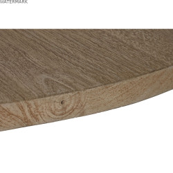 Table de Salle à Manger Home ESPRIT Bois de manguier 140 x 140 x 77 cm