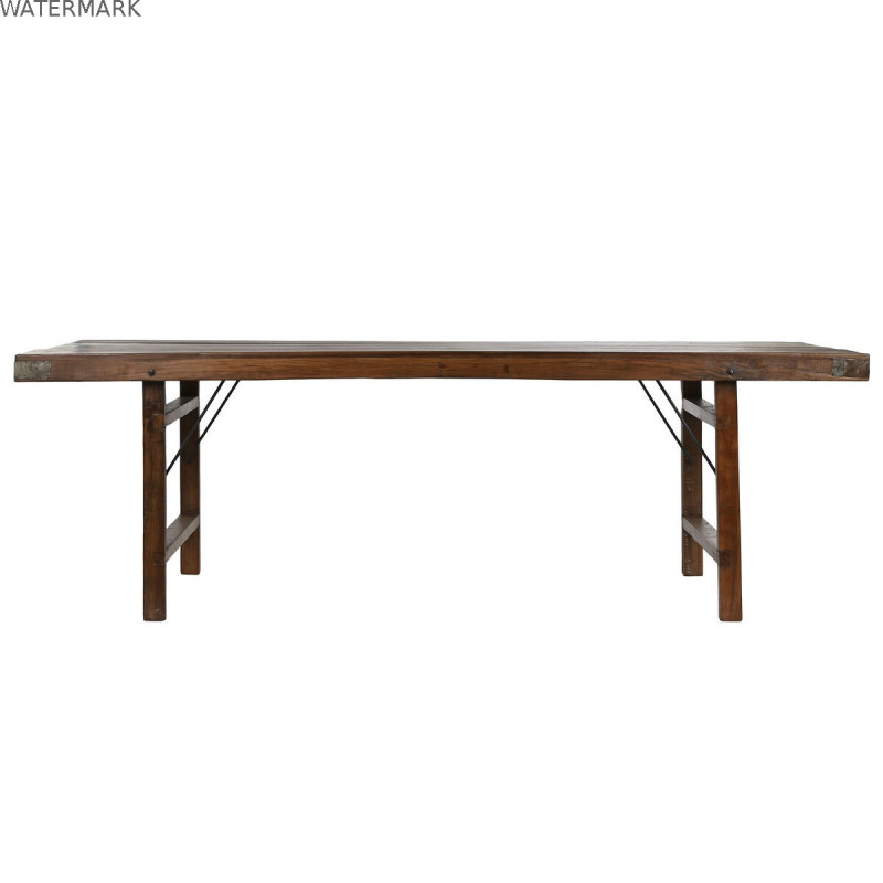 Table Piable Home ESPRIT Naturel Bois Recyclé 240 x 90 x 77 cm