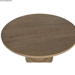 Table de Salle à Manger Home ESPRIT Bois de manguier 140 x 140 x 77 cm