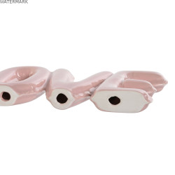 Figurine Décorative Home ESPRIT LOVE Jaune Rose Enfant 24 X 2,5 X 10 cm (2 Unités)