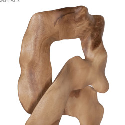 Figurine Décorative Home ESPRIT Noir Naturel 44 X 26 X 93 cm
