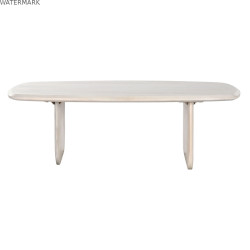 Table Basse Home ESPRIT Blanc 137 x 76 x 45 cm