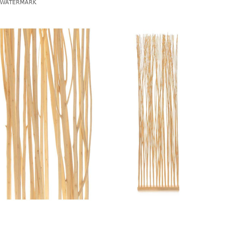 Paravent Varas Naturel Bois de saule 50 x 185 x 12 cm
