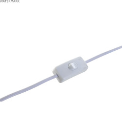 Lampe de bureau Home ESPRIT Blanc 50 W 220 V