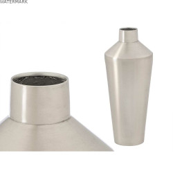 Vase 10219-SS Argenté Fer 16 x 40 x 16 cm (4 Unités)