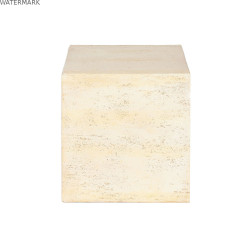 Petite Table d'Appoint Home ESPRIT Beige Magnésium 40 x 40 x 40 cm