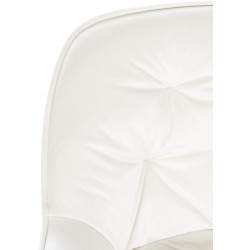 Lot de 2 tabourets de bar en velours Gibson 76
