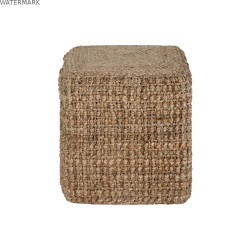 Repose-pied Home ESPRIT Marron 40 x 40 x 45 cm