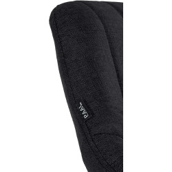 Taburete de bar Milet en tela con base metбlica Negro,Negro