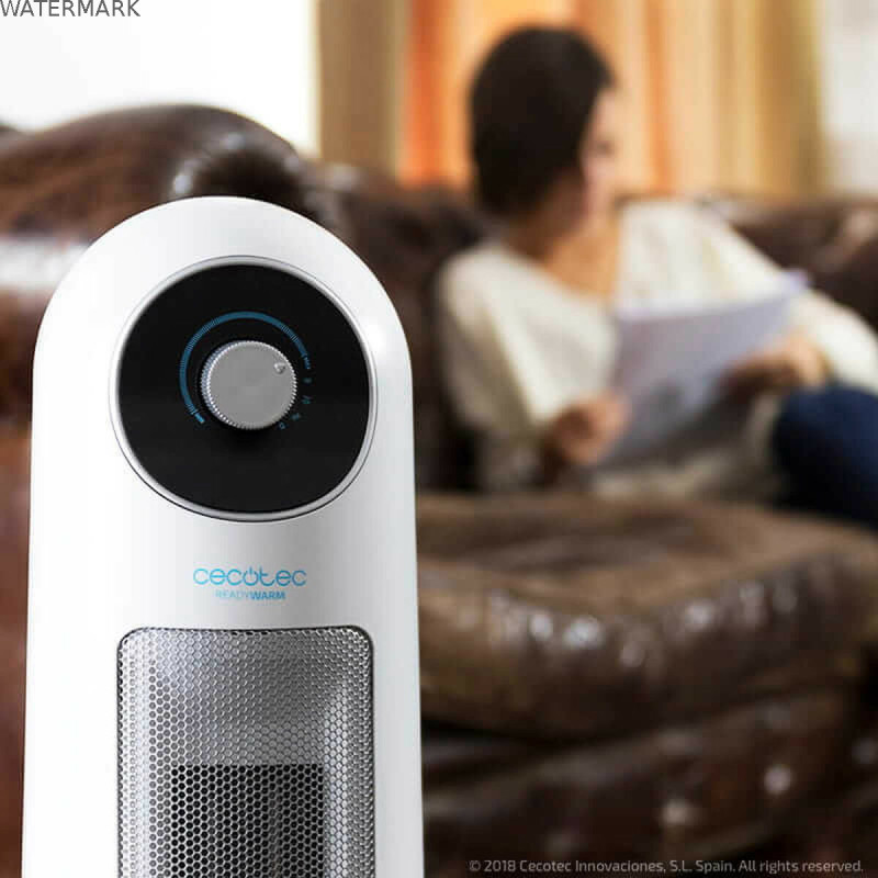Chauffage Céramique Électrique Cecotec Ready Warm 10100 Smart Ceramic Blanc 2200 W (Reconditionné C)