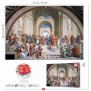 Puzzle EDUCA 1500 pieces - Collection Art (Classe de danse / School of Athens)