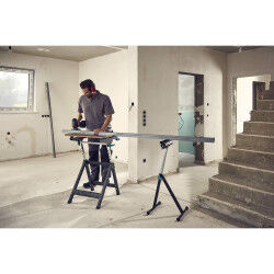 Lot de 2 tabourets de bar en tissu Tover