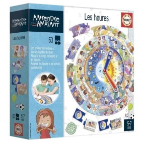 Jeu d'apprentissage - EDUCA - Les Heures