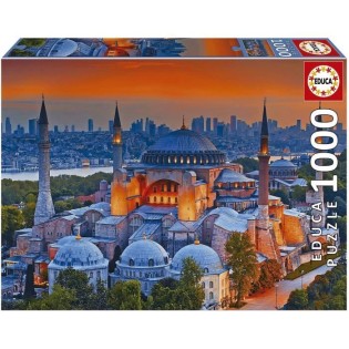 Puzzle MOSQUÉE BLEUE, ISTANBUL - 1000 pieces - EDUCA - Architecture et monument