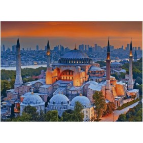 Puzzle MOSQUÉE BLEUE, ISTANBUL - 1000 pieces - EDUCA - Architecture et monument