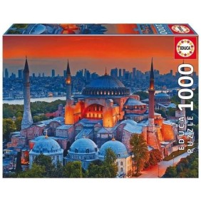 Puzzle MOSQUÉE BLEUE, ISTANBUL - 1000 pieces - EDUCA - Architecture et monument