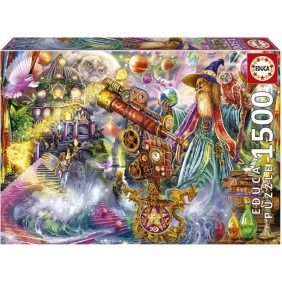 Puzzle SORTILeGE MAGIQUE - 1500 pieces - Marque EDUCA - Theme Fantastique