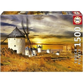 MOULINS a VENT, CONSUEGRA - Puzzle de 1500 pieces