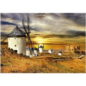 MOULINS a VENT, CONSUEGRA - Puzzle de 1500 pieces