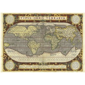 Puzzle éducatif Planisphere - 2000 pieces - EDUCA