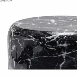 Table d'appoint DKD Home Decor Noir Fer 50 x 50 x 45 cm
