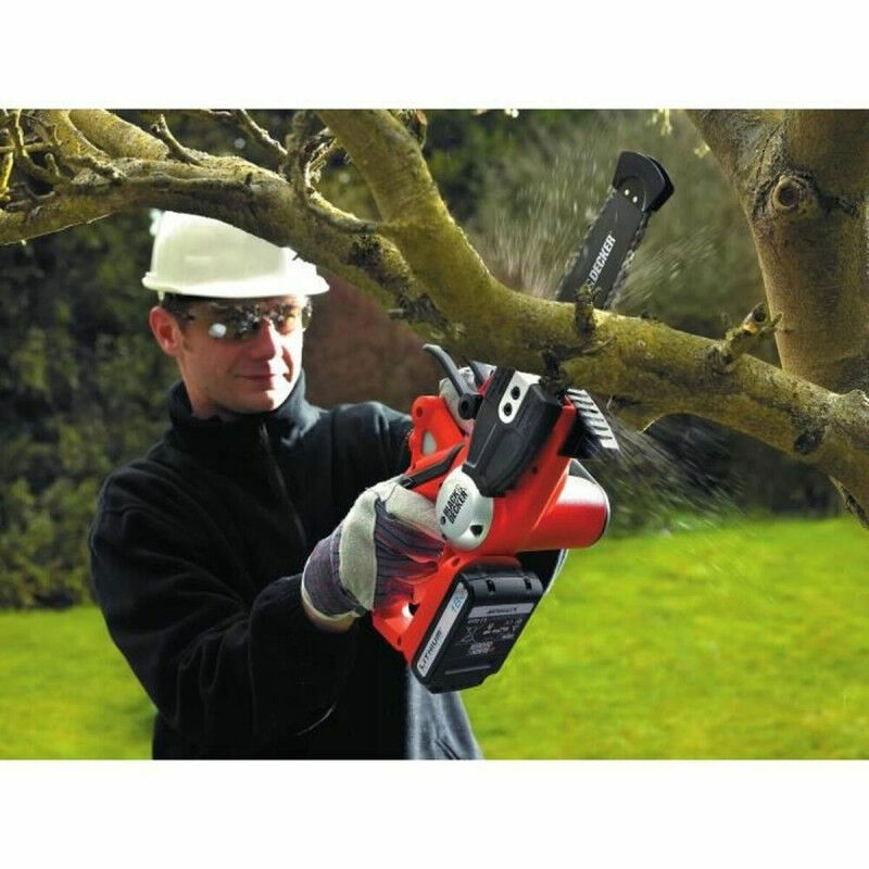 Scie à chaîne Black & Decker GKC1820L20-QW 20 cm 500 W
