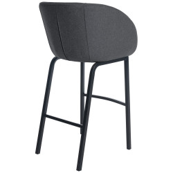 Tabouret de bar Rockhill B en feutre