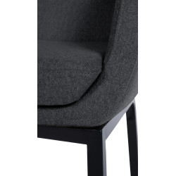 Tabouret de bar Rockhill B en feutre