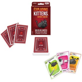 Exploding Kittens 2 Joueurs - Asmodee - Jeu de société