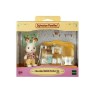 SYLVANIAN FAMILIES - 5015 - Frere Lapin Chocolat et Toilettes - Village - Mixte - 3 ans+