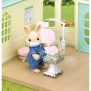 SYLVANIAN FAMILIES - Dentiste et Accessoires - Papa Lapin creme - 14 accessoires inclus